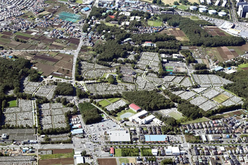 所沢聖地霊園の全景